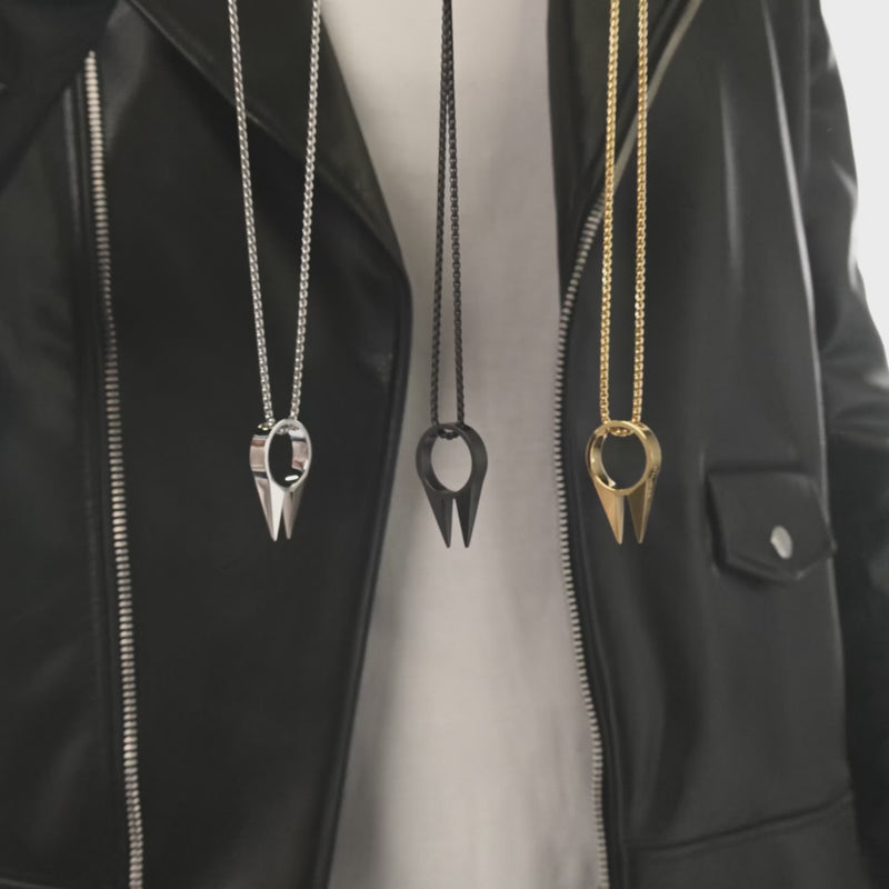 Men's Necklaces - The Kakute - Gold 55cm 65cm 75cm