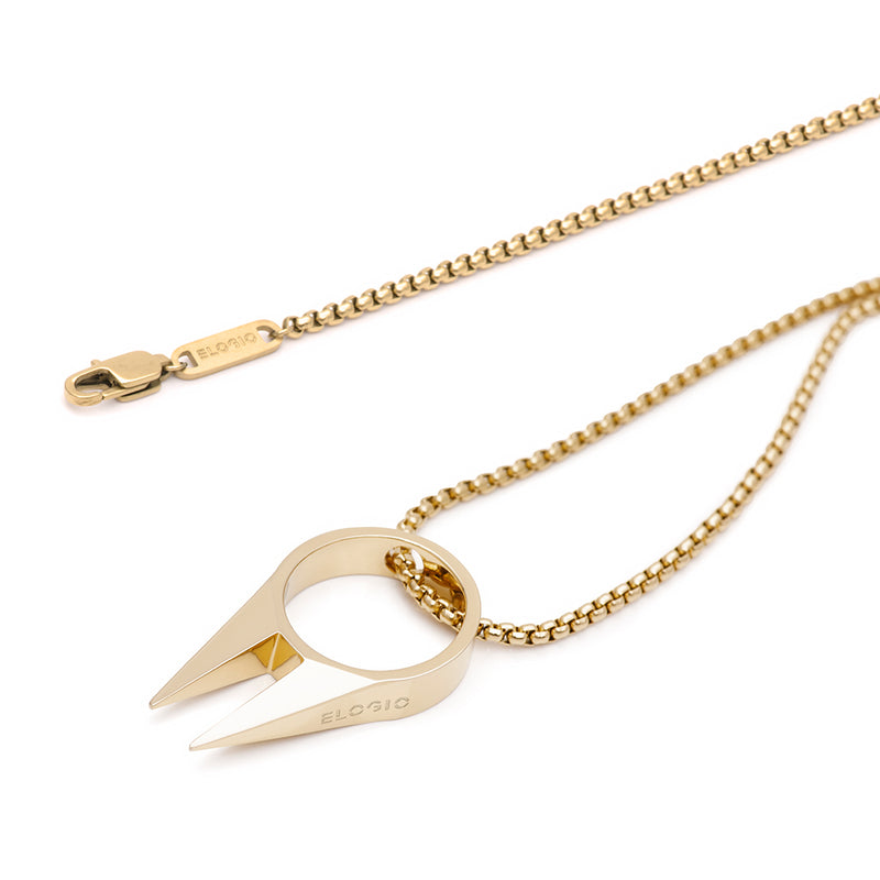 Men's Necklaces - The Kakute - Gold 55cm 65cm 75cm