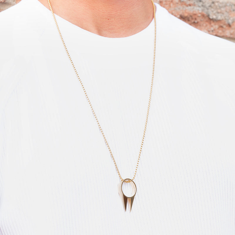 Men's Necklaces - The Kakute - Gold 55cm 65cm 75cm Preview