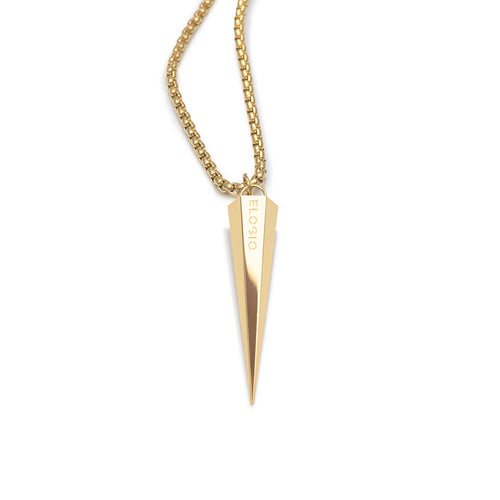 Men's Necklaces - The Polygon - Gold 55cm 65cm 75cm