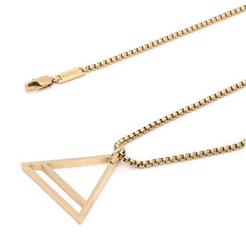 Men's Necklaces - The Terzetto - Gold 55cm 65cm 75cm