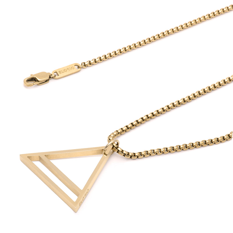 Men's Necklaces - The Terzetto - Gold 55cm 65cm 75cm
