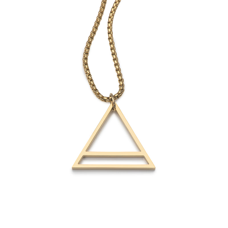 Men's Necklaces - The Terzetto - Gold 55cm 65cm 75cm