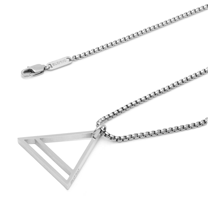 Men's Necklaces - The Trinity - Silver 55cm 65cm 75cm